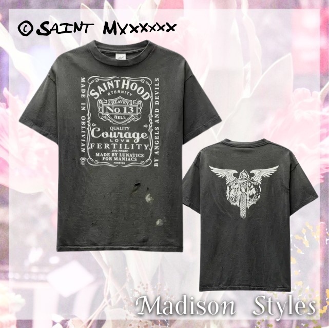 （コラボ）Saint Mxxxxxx x NEIGHBORHOOD Tシャツ