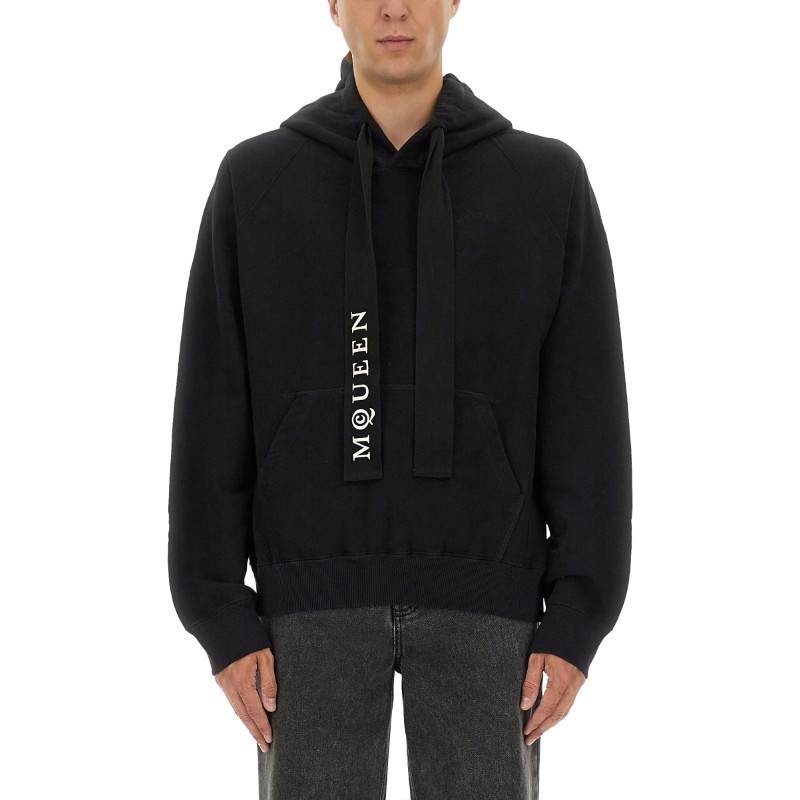 パーカー・フーディ alexander mcqueen FW25 HOODIE (827062 QXACE1000)