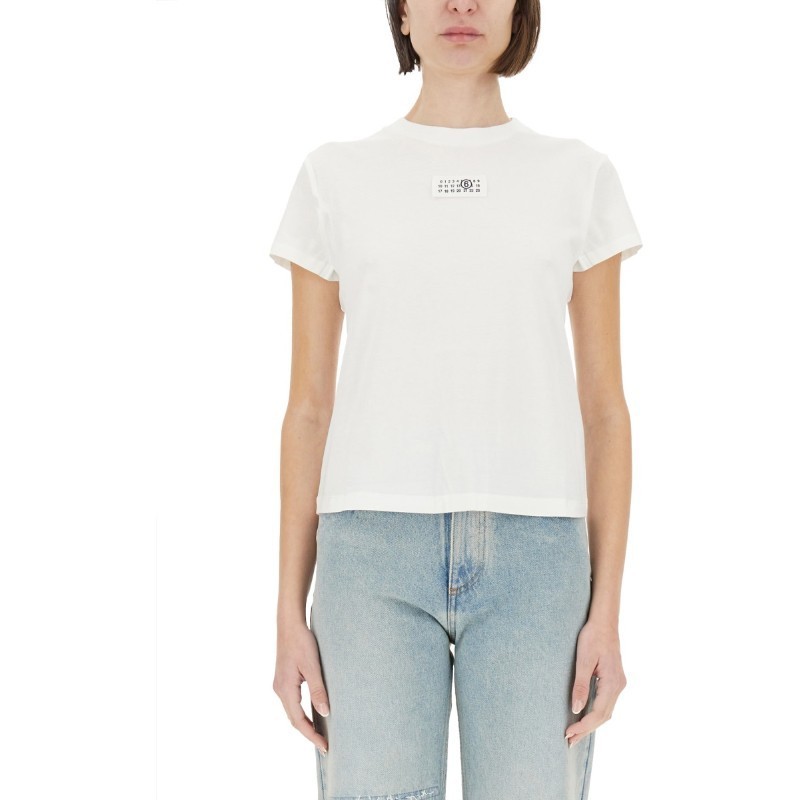Tシャツ・カットソー MM6 Maison Margiela T-SHIRT IN COTONE (S52GC0327 S24312101)