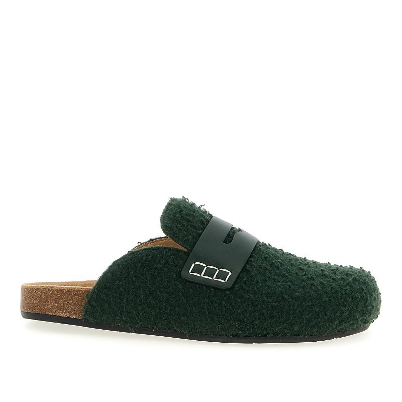 サンダル・ミュール J W ANDERSON FW25 'Felt Loafer' mules (LF0030FA0468 555)