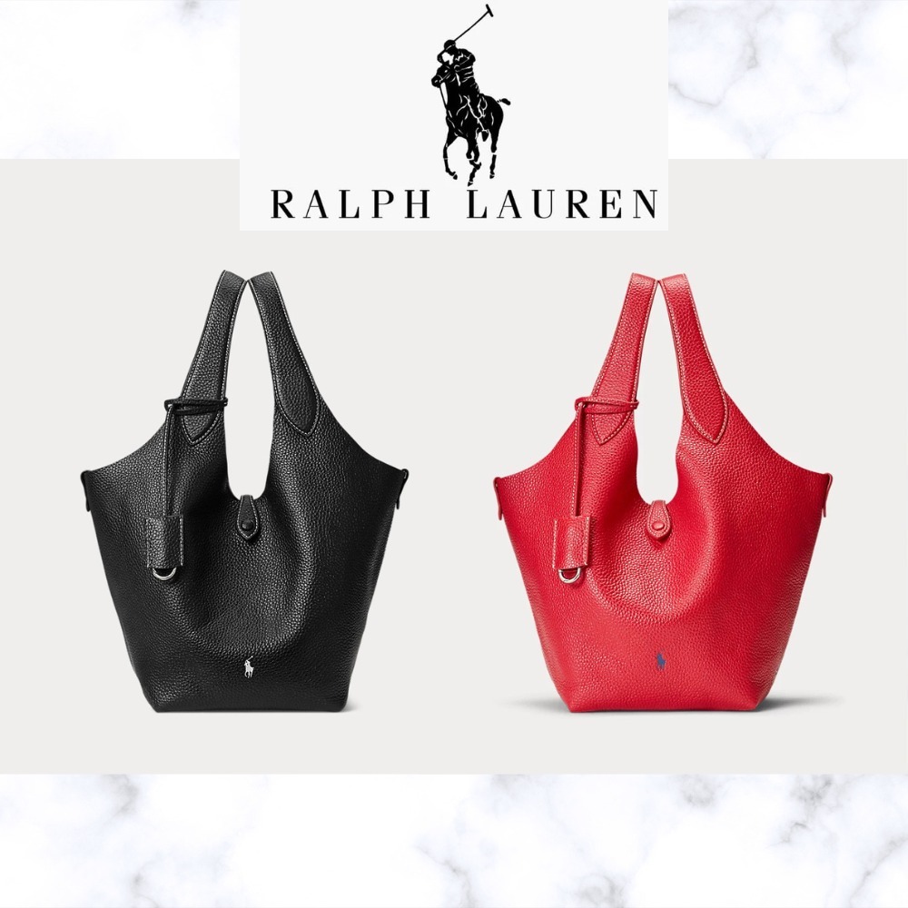 【Ralph Lauren】ポロPlayレザー トートバッグ