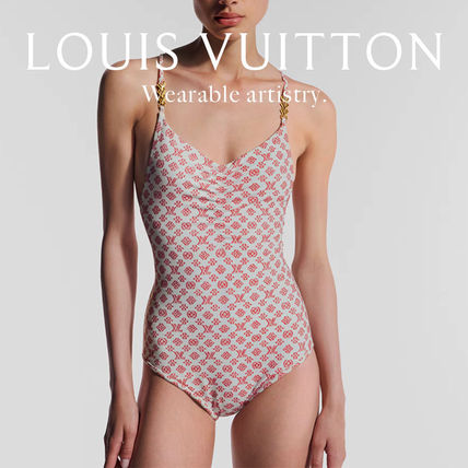 履きやすくて可愛い♪Louis Vuitton★ワンピース水着 M Louis Vuitton(ルイヴィトン) ワンピース水着(レディース