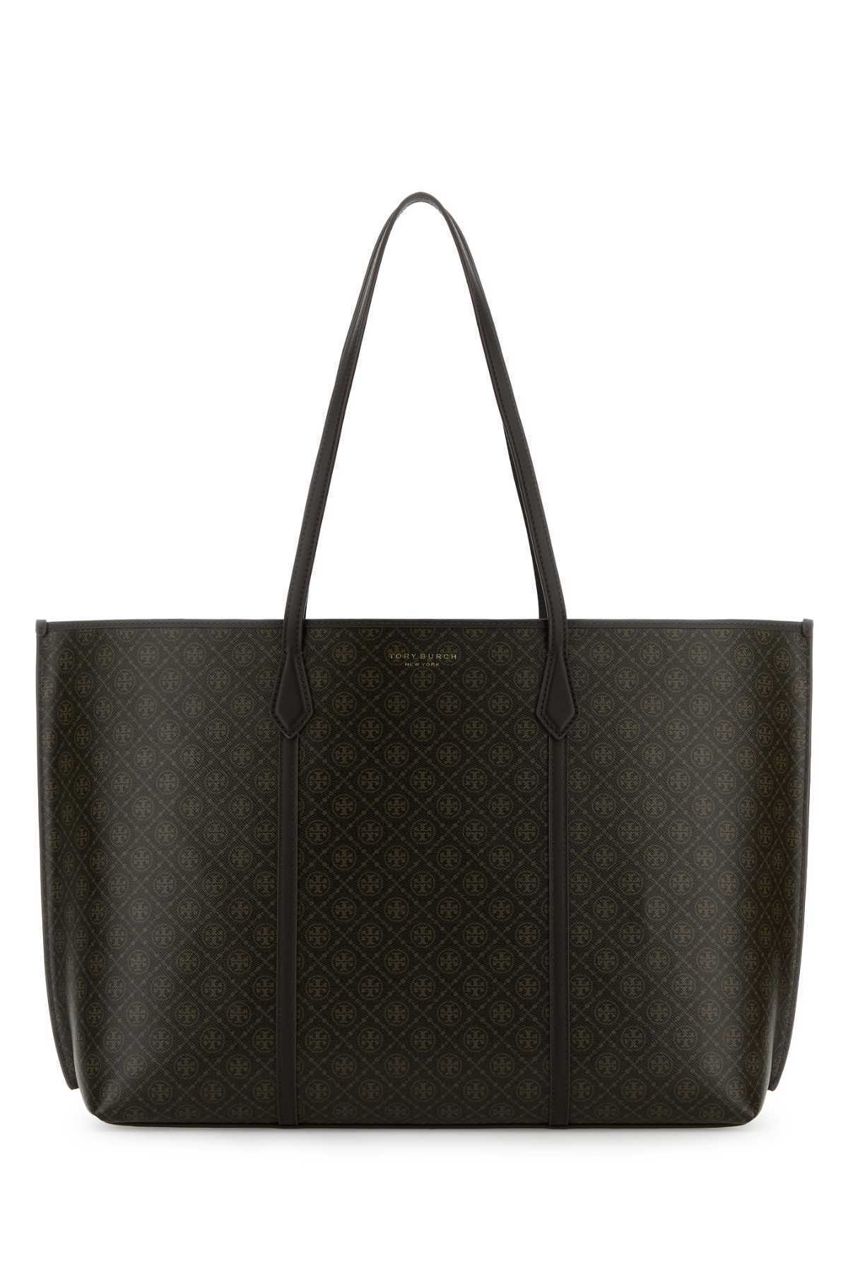 【関税&送料込】Tory Burch Printed Canvas Perry Shopping Bag