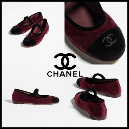 レッド（赤）系 23.5cm CHANEL(シャネル) パンプス(レディース