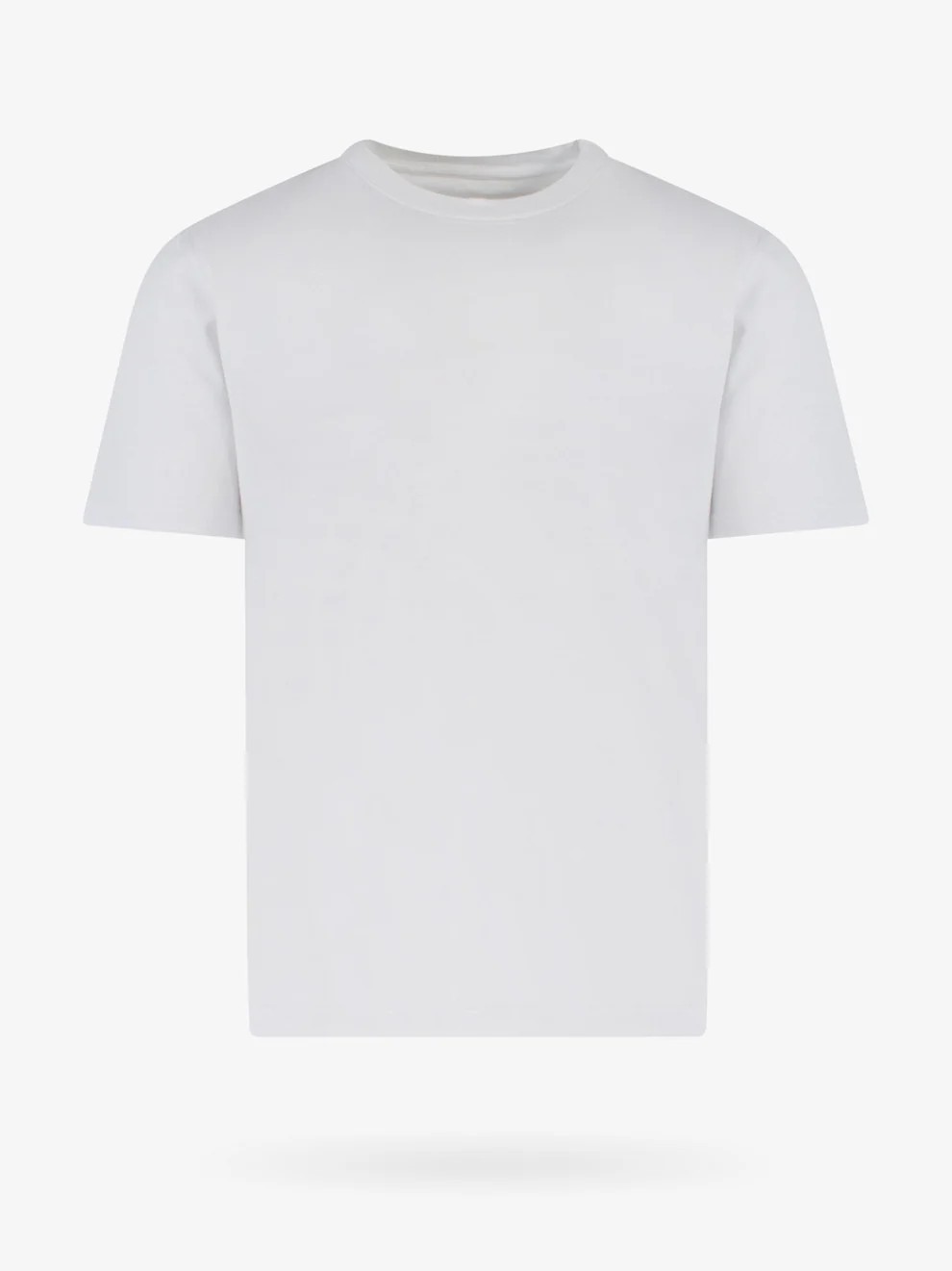 コットンTシャツ、バックアイコニックステッチ