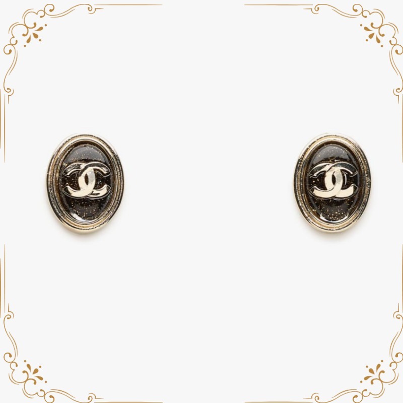 ★25メティエダール★【CHANEL】メダイＣＣピアス