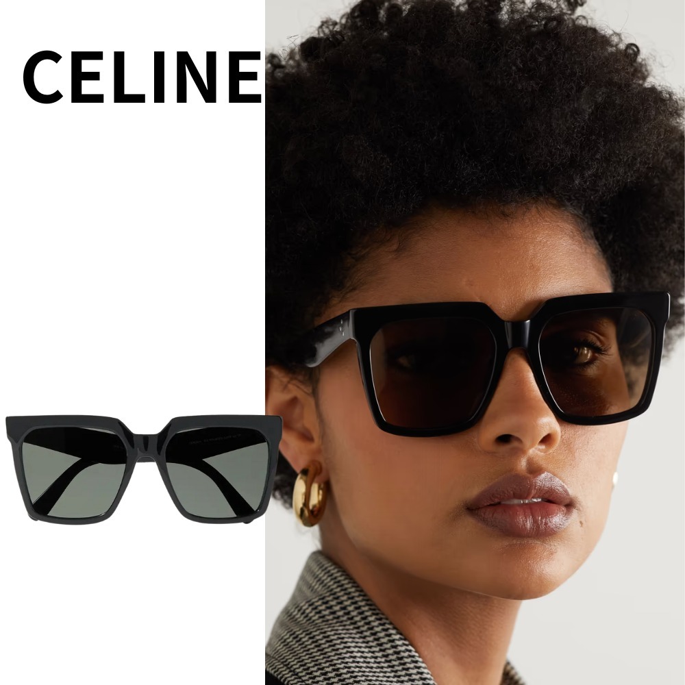 CELINE/セリーヌ/オーバーサイズ スクエアフレーム サングラス