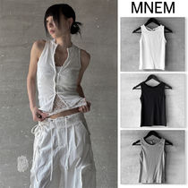 【mnem】Miru Two Way Button Sleeveless