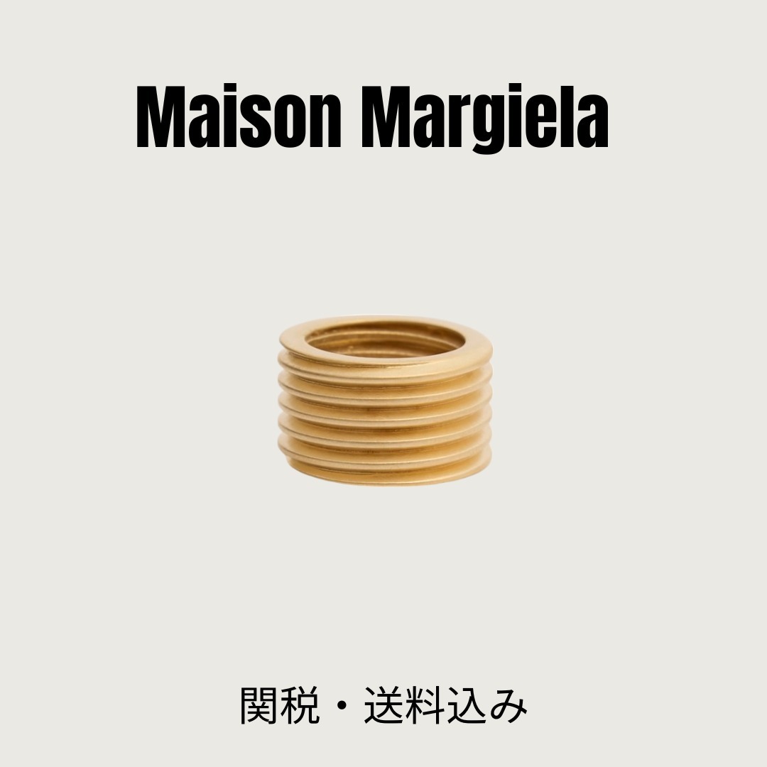 Maison Margiela【Blot & Nut リング12mm☆ゴールド】関税送料込