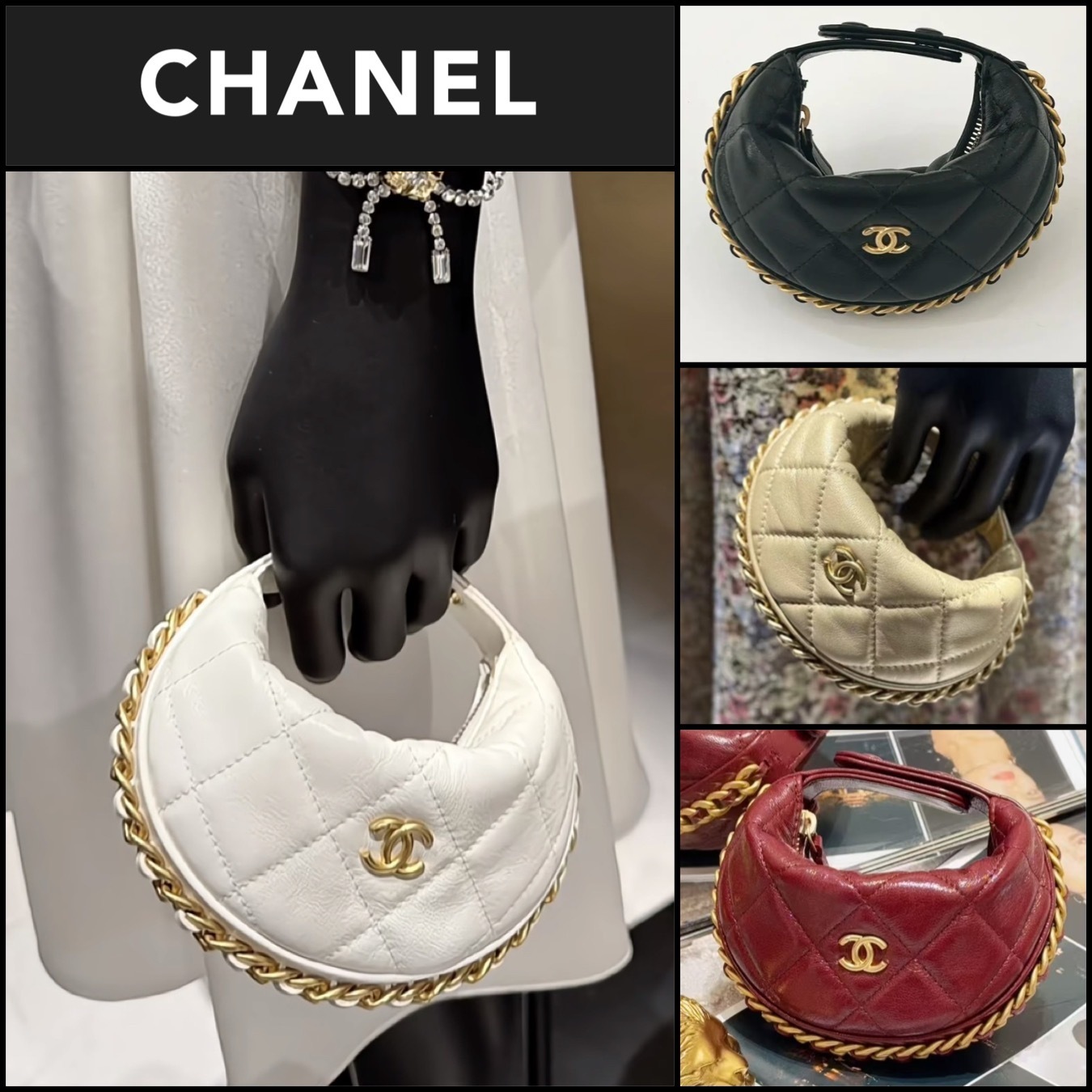 ころんとしたミニサイズが可愛い♪【CHANEL】25A ミニポーチ