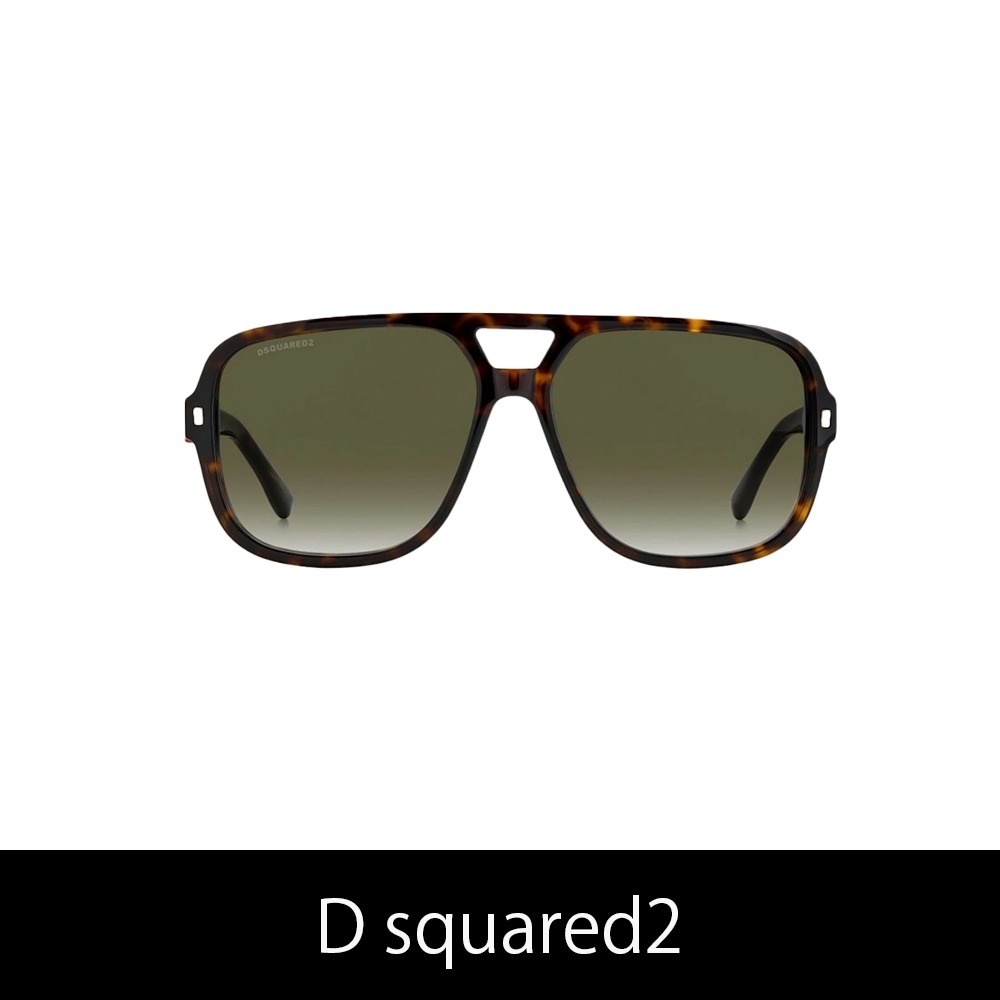 D squared2★グリーンレンズ ハバナブラウン サングラス★送関込