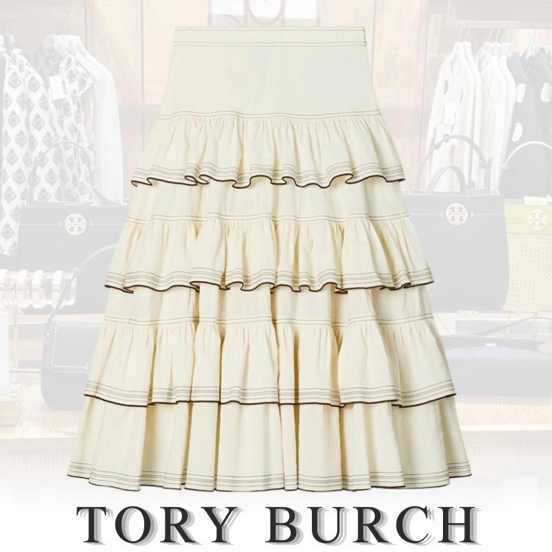TORY BURCH トリーバーチ ラッフルスカート