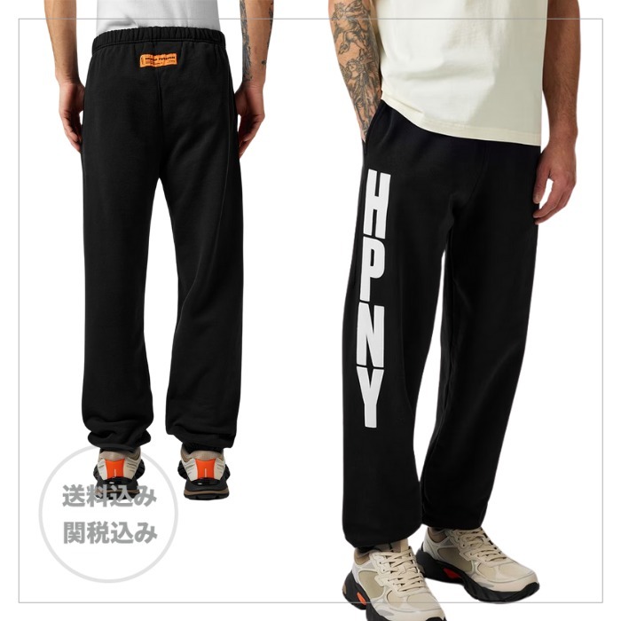 【Heron Preston】コットン HPNY ロゴプリント トラックパンツ