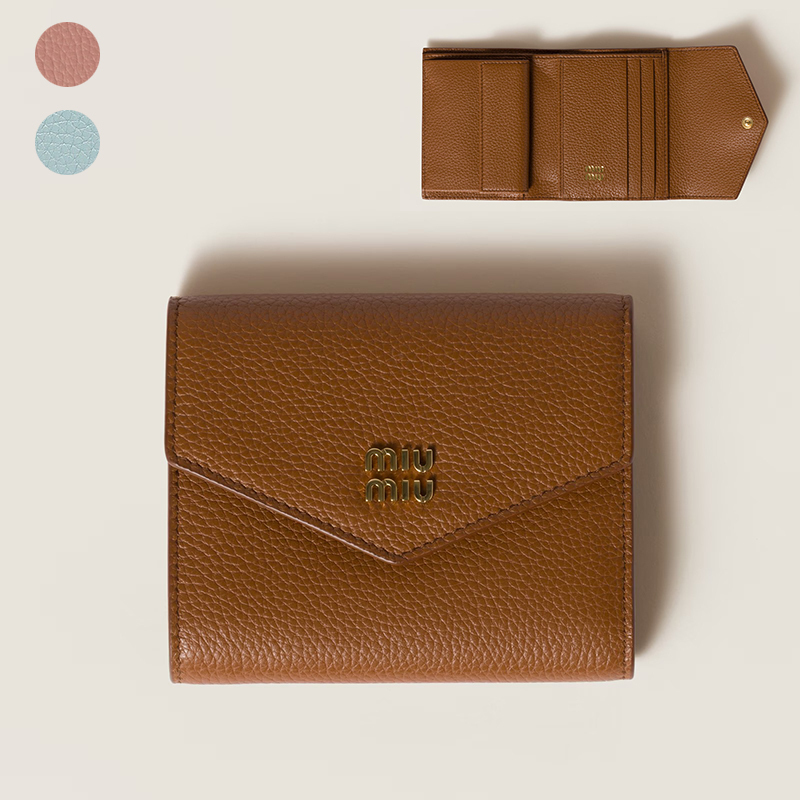 MIU MIU レザー 折り財布★お早めに