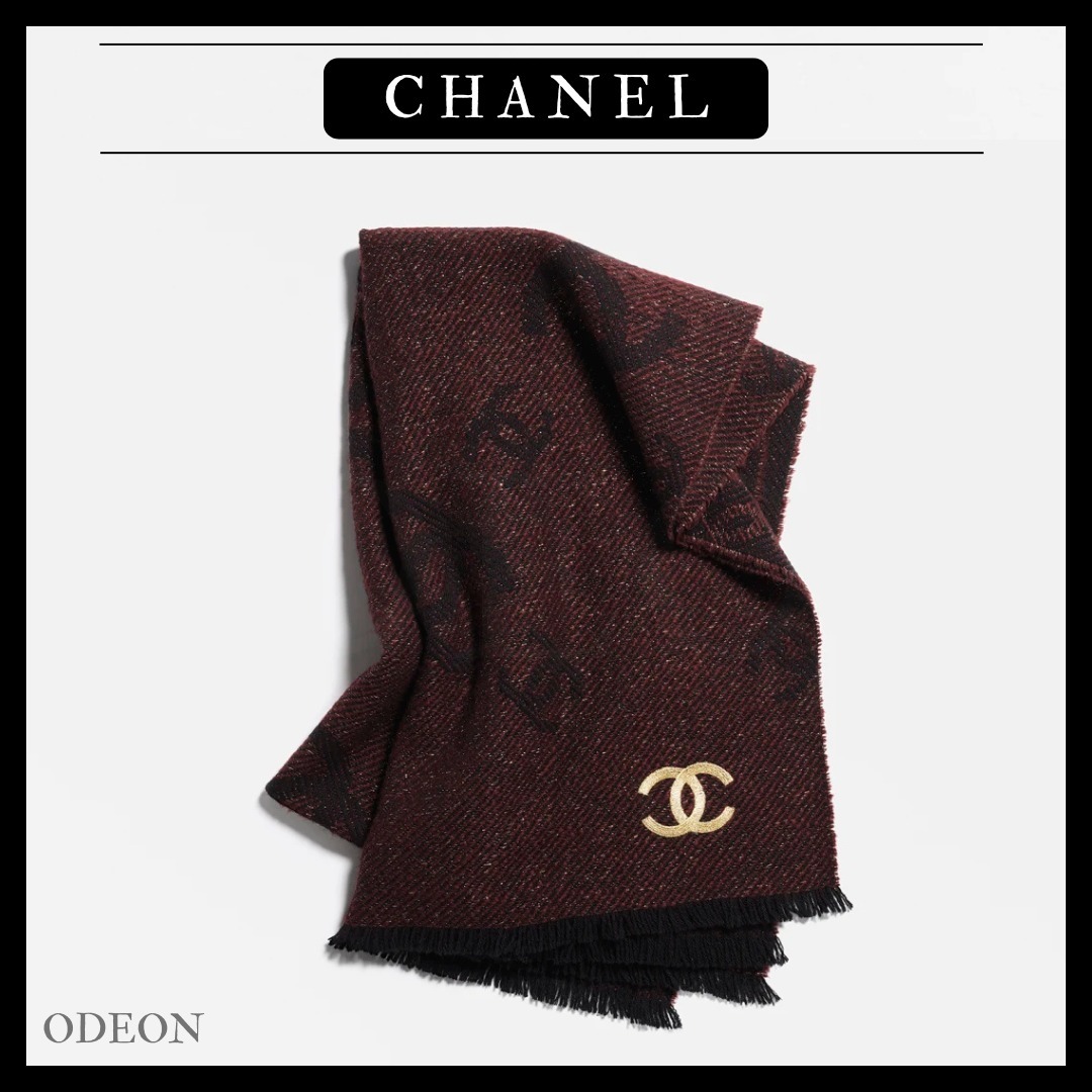 *25A限定♡希少*【CHANEL】スカーフCCロゴ