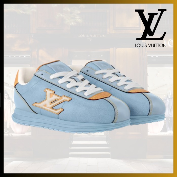 【快適 /グレー】Louis Vuitton スニーカー バターソフト