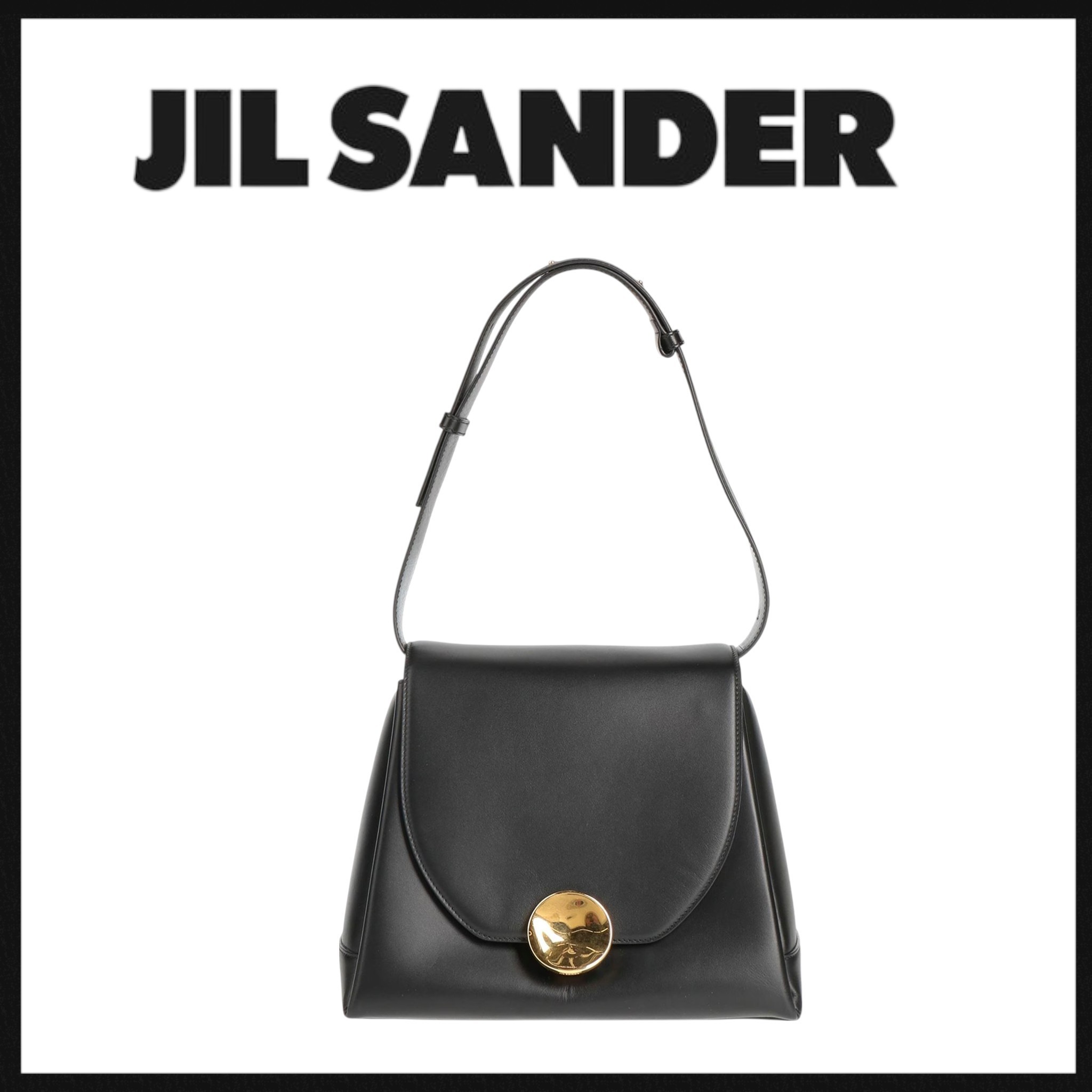 【ラスト1点】 JIL SANDER  レザー ショルダーバッグ