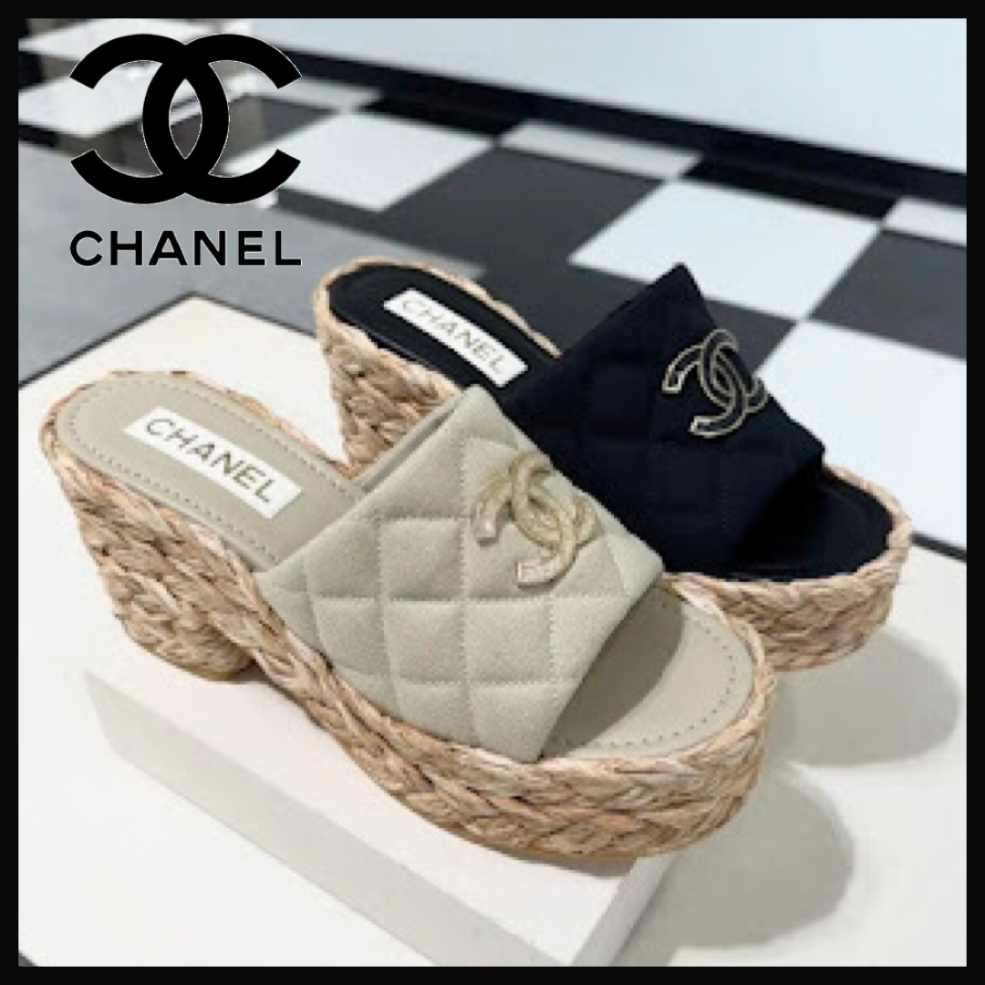 【大人の夏スタイル★】CHANEL サンダル