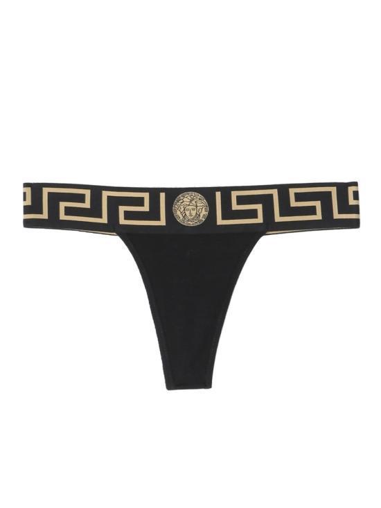 ショーツ VERSACE Women Underwear AUD01042 1A10011A1008 BLACK