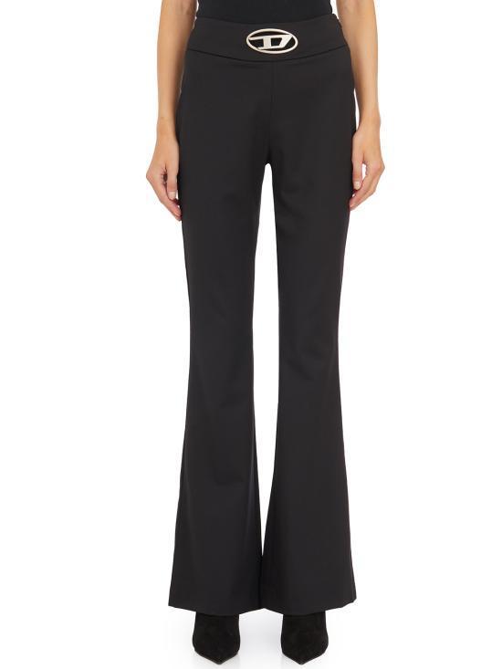 パンツ DIESEL Women Straight Pants IA143900PHAL9XX BLACK
