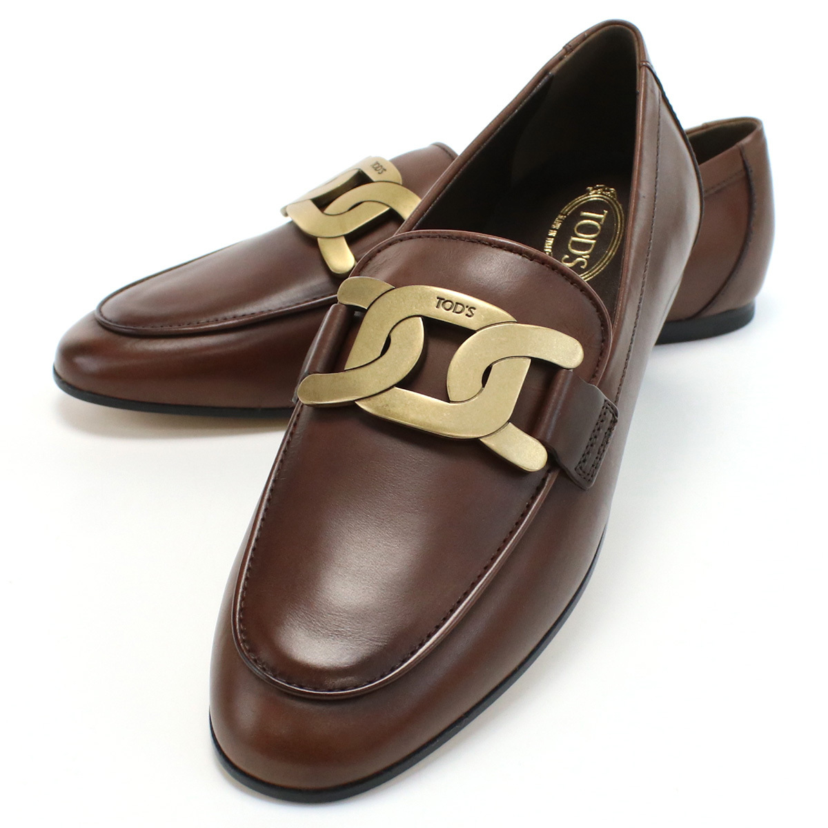 【関税込*即日発送】TOD'S ケイト レザー ローファー シューズ