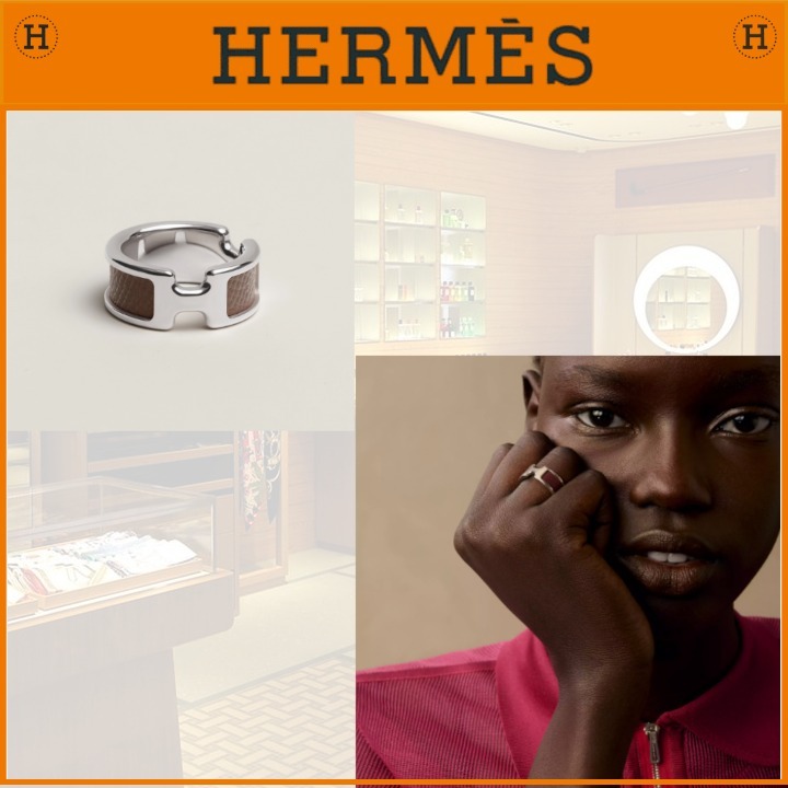洗練さと共に☆HERMES Olympe GM リング
