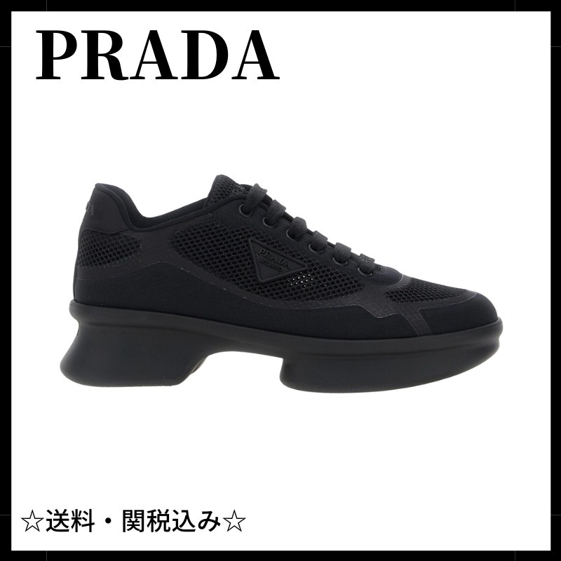◆PRADA◆メッシュファブリック スニーカー【送料/関税込み】