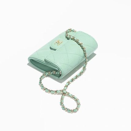 《25SS希少なカラー♥》CHANEL  チェーンクラッチ