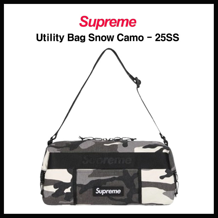 【SUPREME】UTILITY BAG SNOW CAMO - 25SS