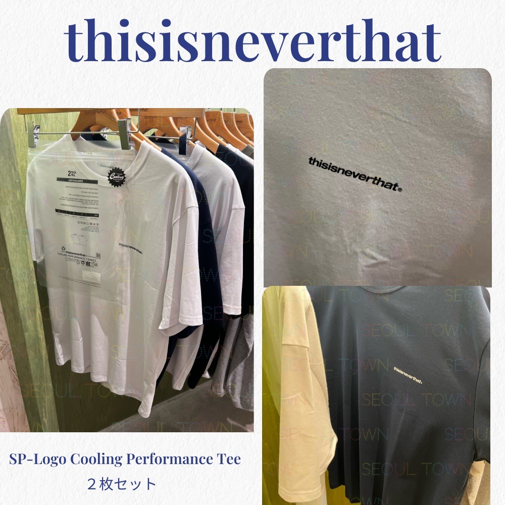 thisisneverthat ★ SP-Logo Cooling Performance Tee Tシャツ