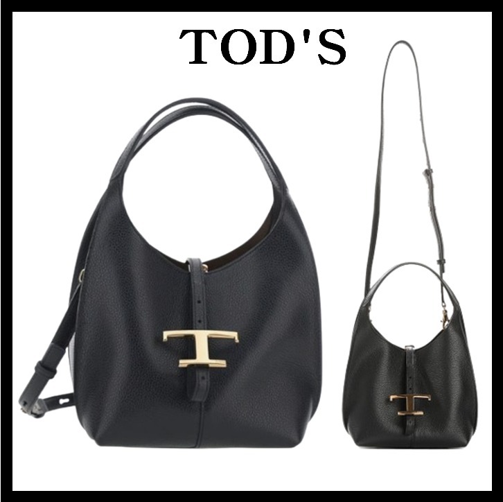 ☆関税込☆TOD'S★T タイムレス レザーショルダー バッグミニ★