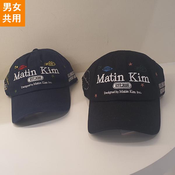 【MATIN KIM】MATIN LOGO PLAY BALL CAP★送料・関税込