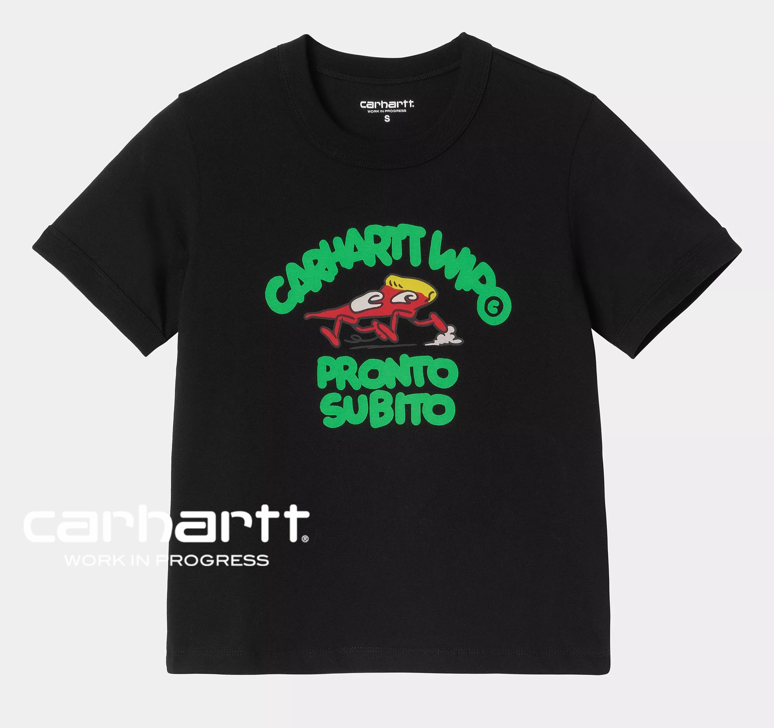 ★ドイツ発*carhartt WIP*新作*W'Pronto Tシャツ/BLACK★