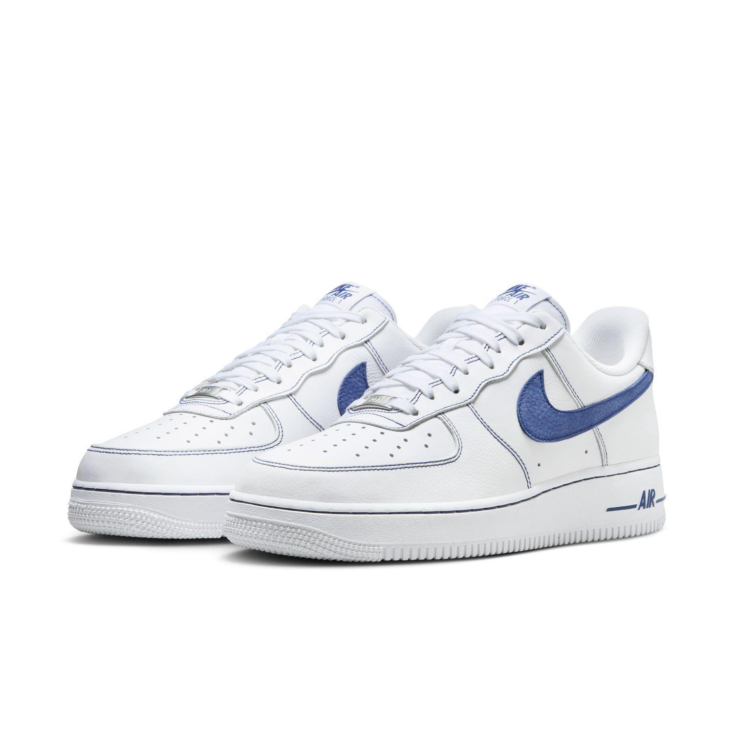 国内配送 NIKE AIR FORCE 1 '07 LV8 WHITE/DEEP  BLUE