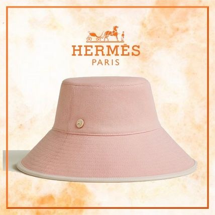 HERMES エルメス ハット ピンク 58cm 4103524N0106 GUI ピンク系 HERMES(エルメス) 帽子(レディース) - 海外通販のBUYMA