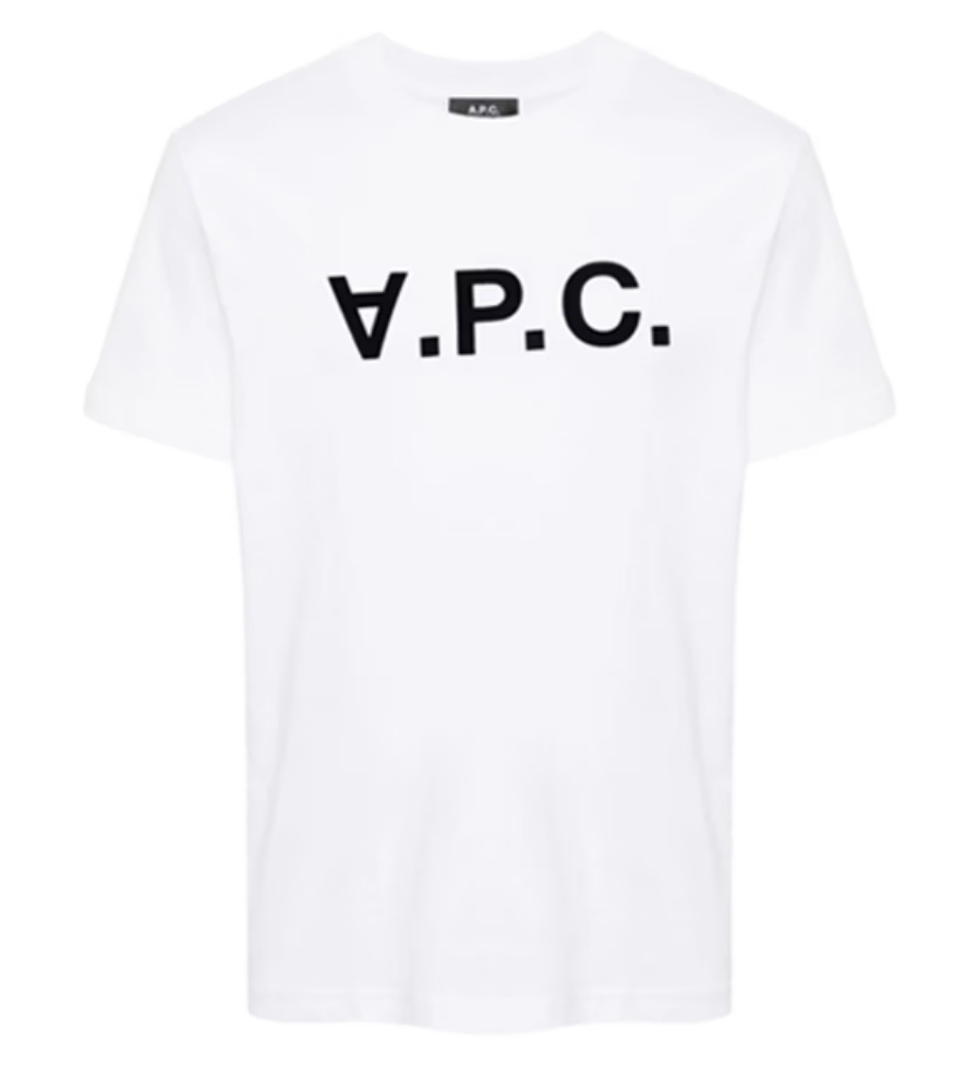 【A.P.C.】VPCロゴTシャツ／100％コットン／スタンダード