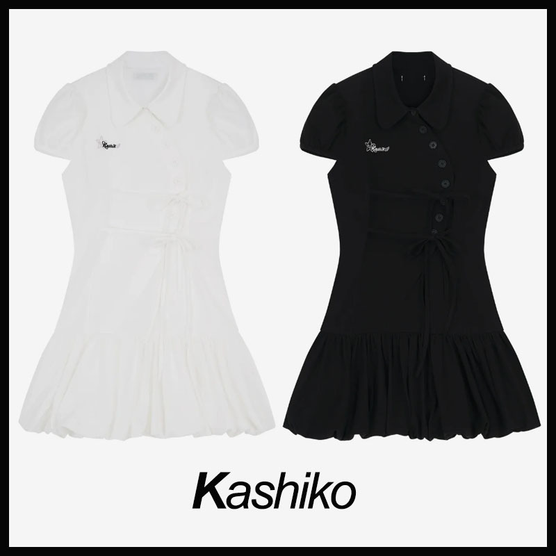 【KASHIKO】PUFF PREPPY MINI DRESS