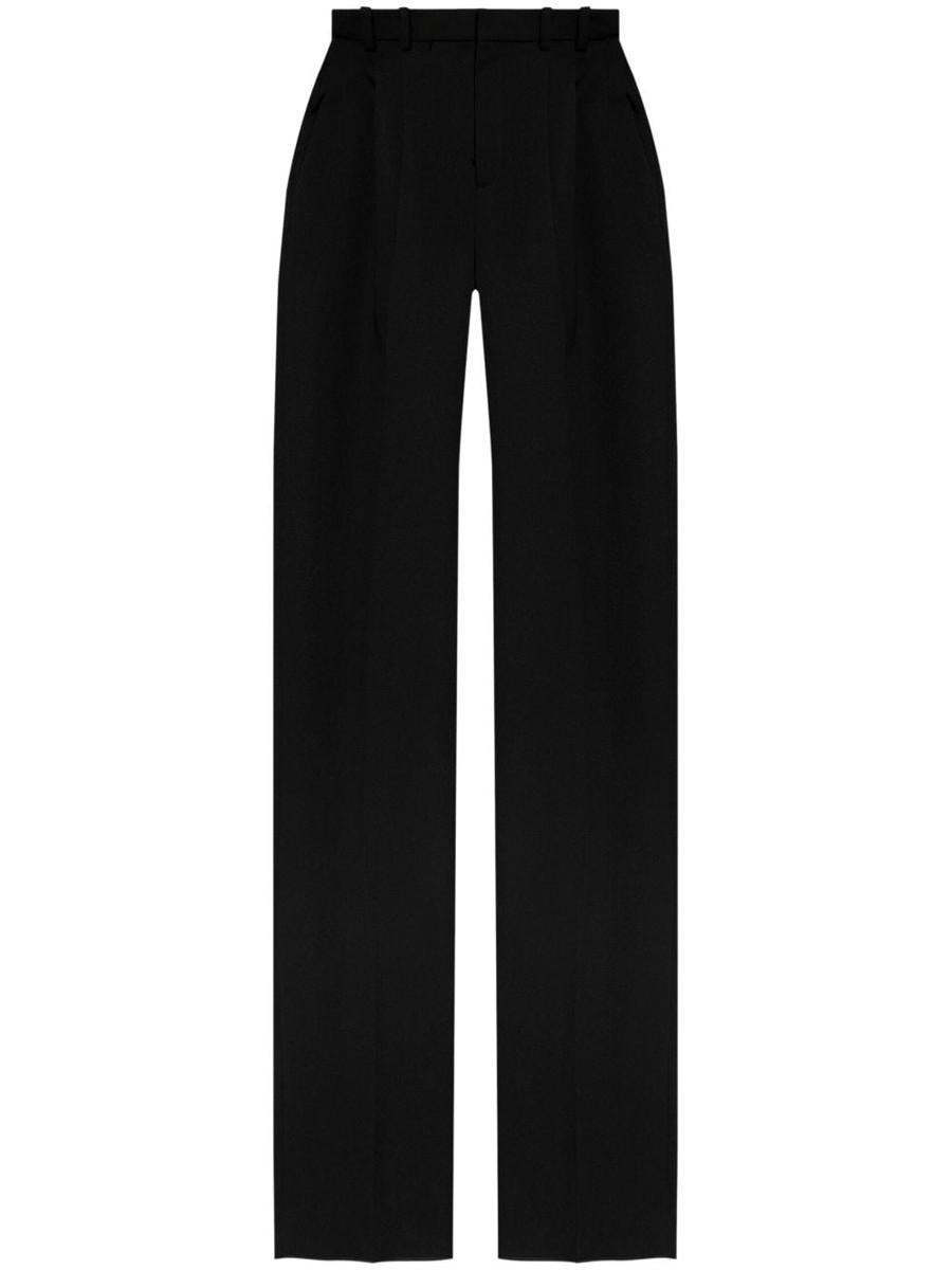 【関税＆送料込み】Saint Laurent Wool Wide-Leg Trousers