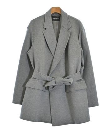 ニックEMPORIO ARMANI　エンポリオアルマーニロングコート EMPORIO ARMANI エンポリオアルマーニ ロングコート グレー 48