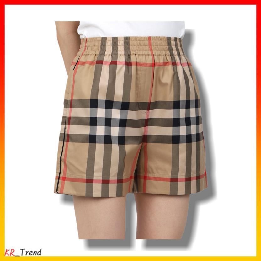 ★Burberry★チェック コットン ショーツ