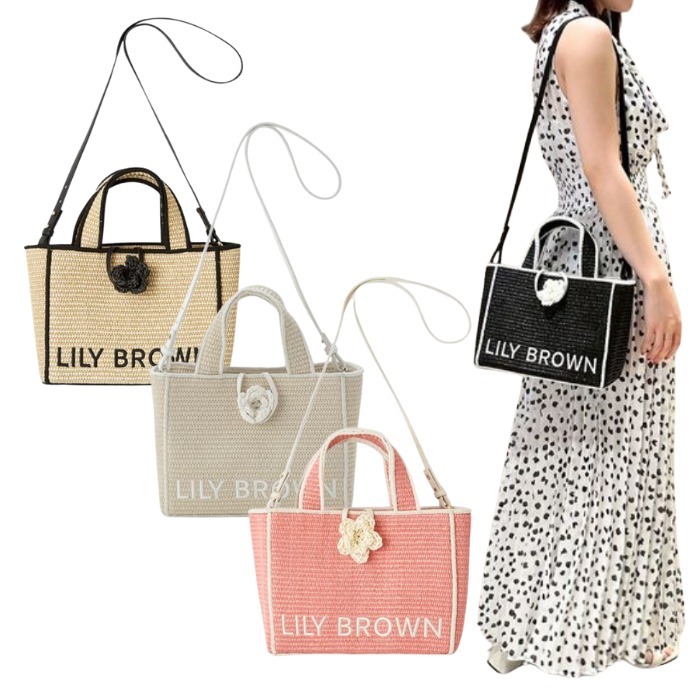 【LILY BROWN×MARY QUANT/マリークワント】2WAY トートバッグ