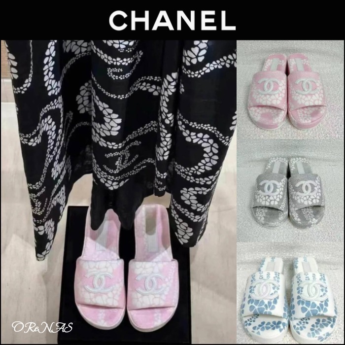 【爽やかで夏に大活躍♪】CHANEL ココビーチ ミュール