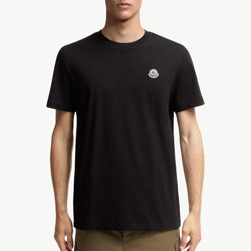 Moncler Tシャツ（3枚入） Logo Patch Cotton T-Shirt 関税込