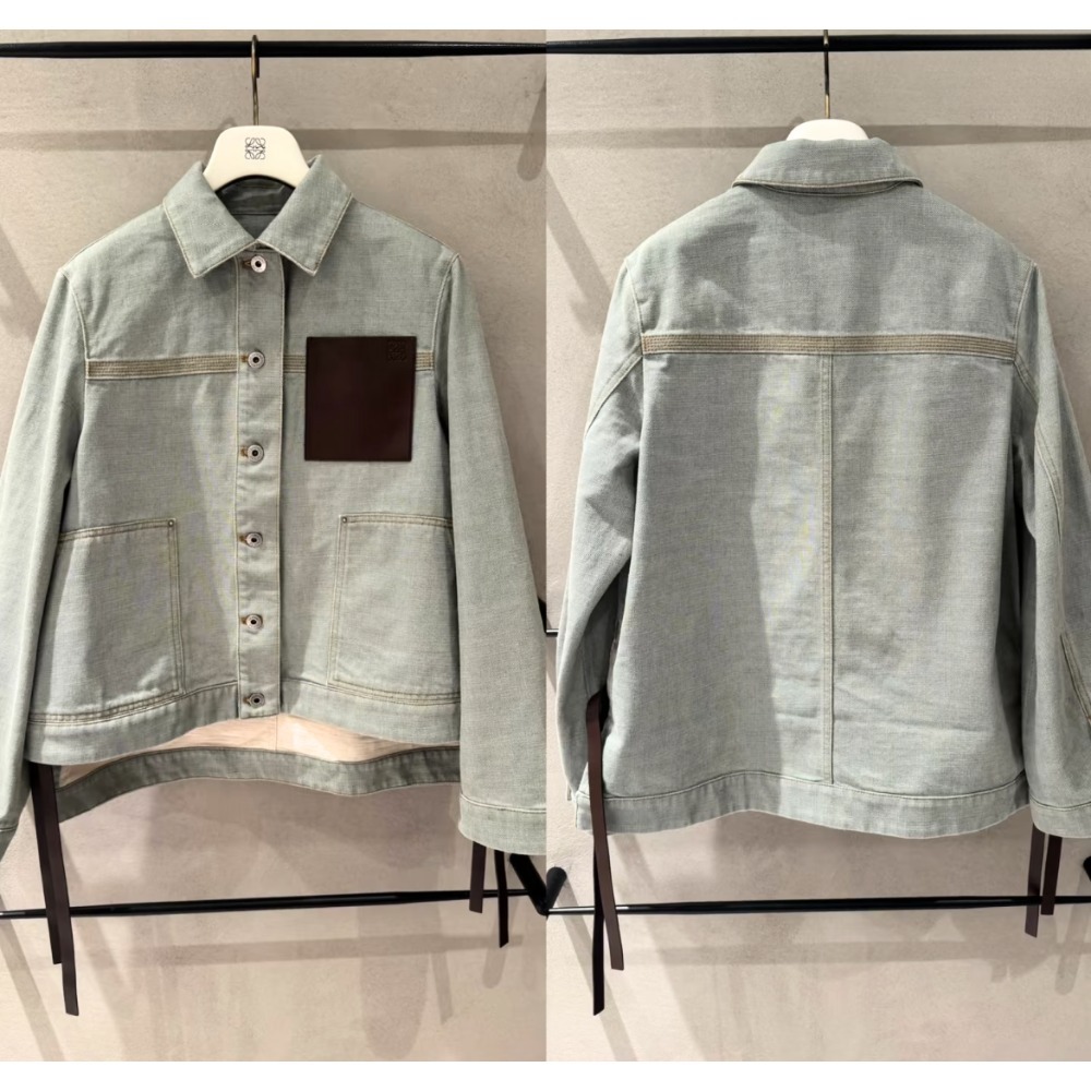 《大人カジュアル》【LOEWE】ワークウェア ジャケット デニム