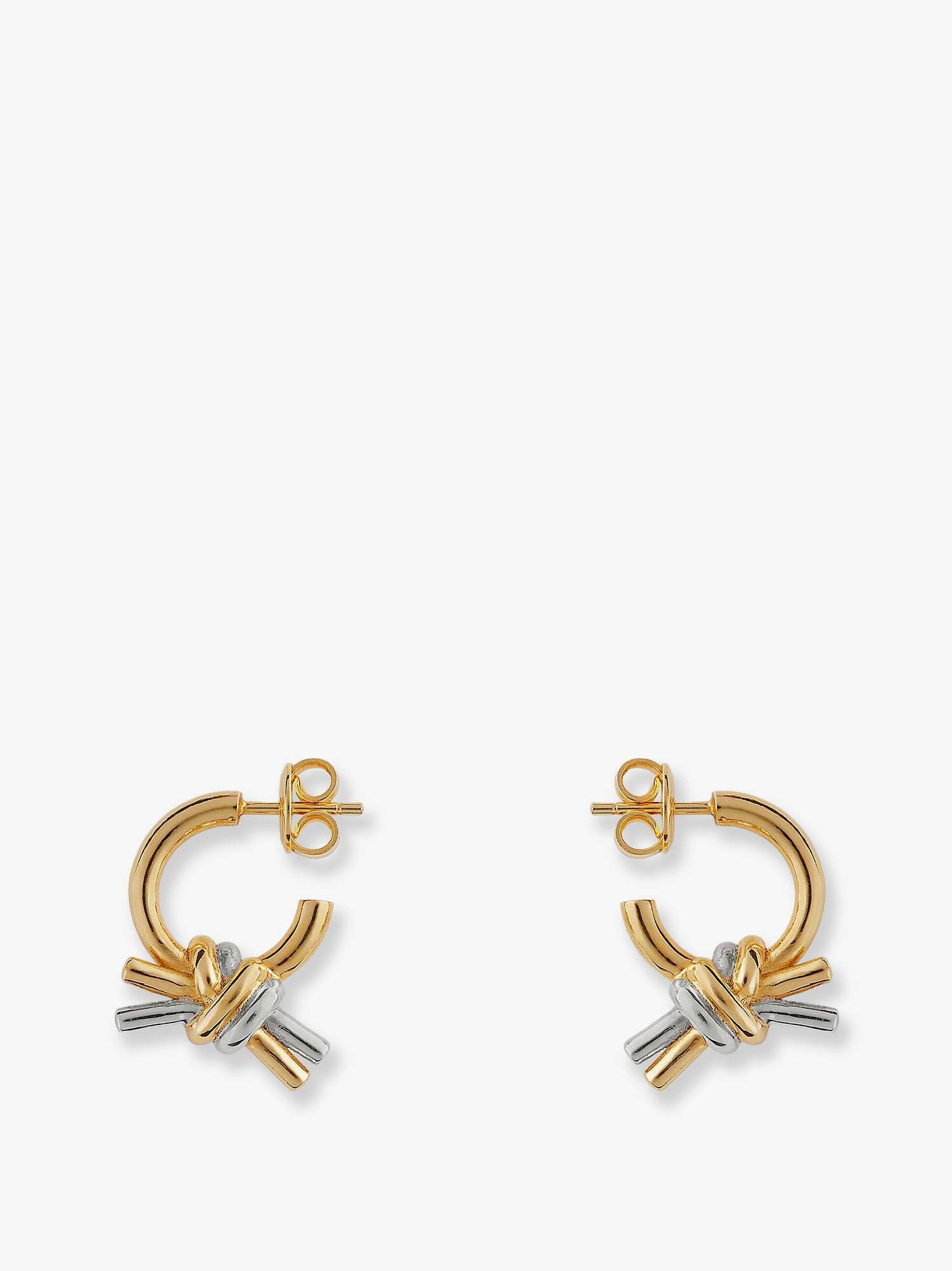 ネックレス・ペンダント BOTTEGA VENETA Knot silver earrings
