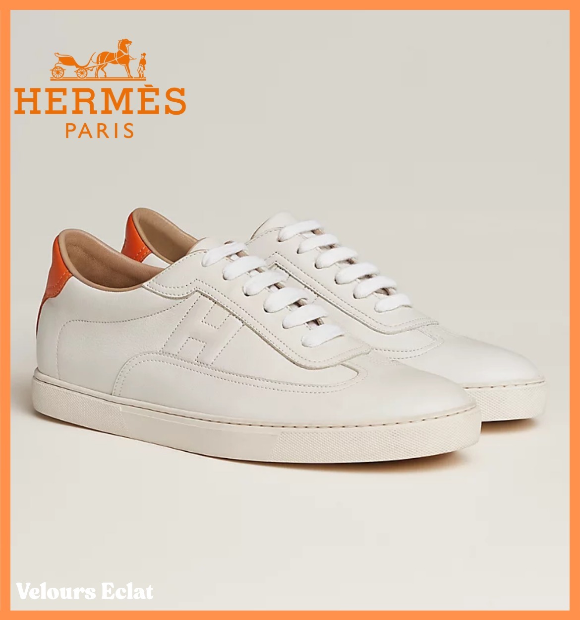 都会的センス【HERMES】スニーカー クイッカー Quicker