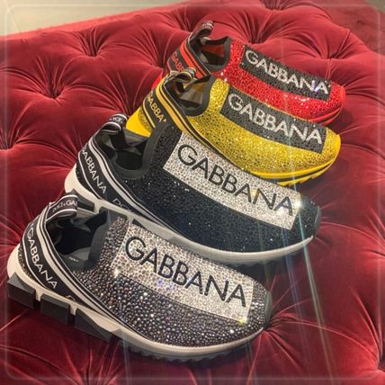 DOLCE&GABBANA スポーティー DGロゴ入り ブラック スリッポン スリッポン Dolce & Gabbana(ドルチェ&ガッバーナ) 靴・ブーツ
