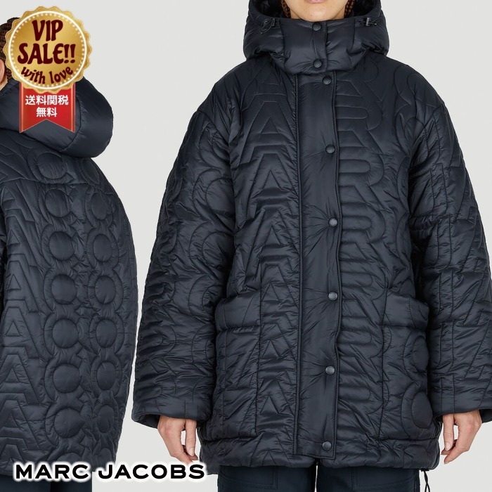 【MARC JACOBS】 モノグラム キルティングパファーコート