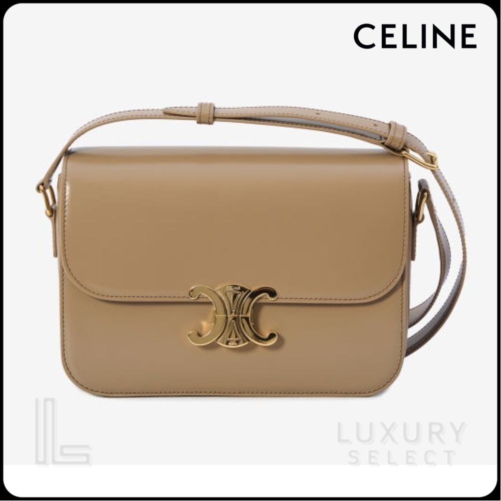 【CELINE】TRIOMPHE CLASSIQUE BAG●187363BF418AE