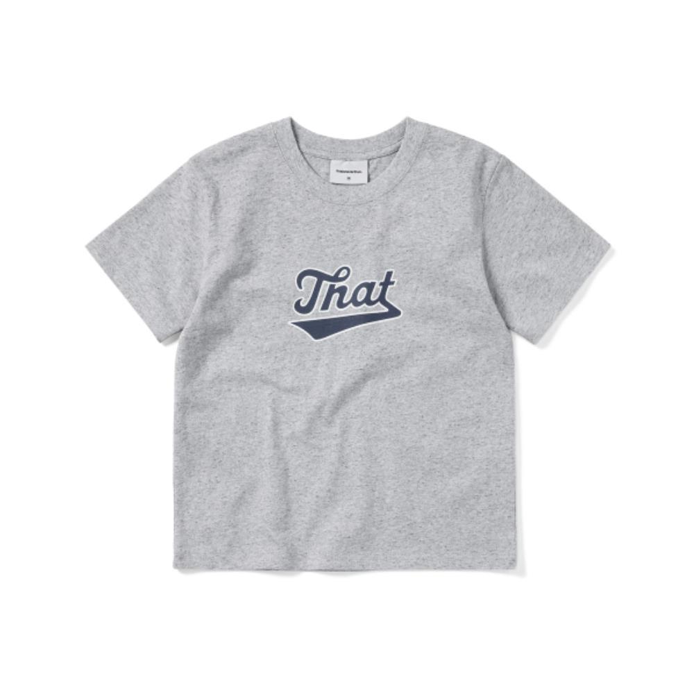 ★thisisneverthat★ That Sign W Tee Heather Grey TN251TTSST3